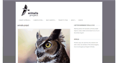 Desktop Screenshot of animaliaproject.org